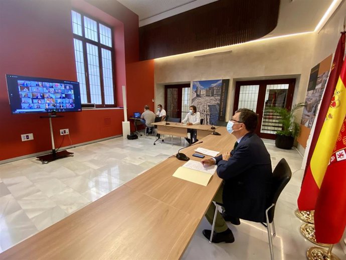 Ballesta, durante su participación en el foro telemático