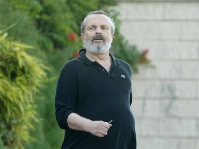 Miguel Bosé, en una de sus últimas apariciones públicas