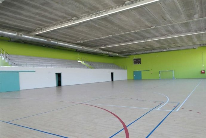 Pabellón de Ventas Oeste donde se han llevado a cabo diferentes trabajos de reparación.