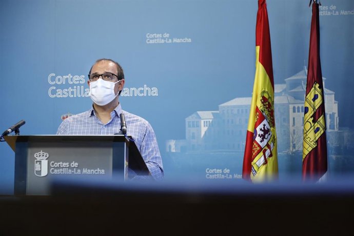 El presidente de las Cortes de C-LM, Pablo Bellido.