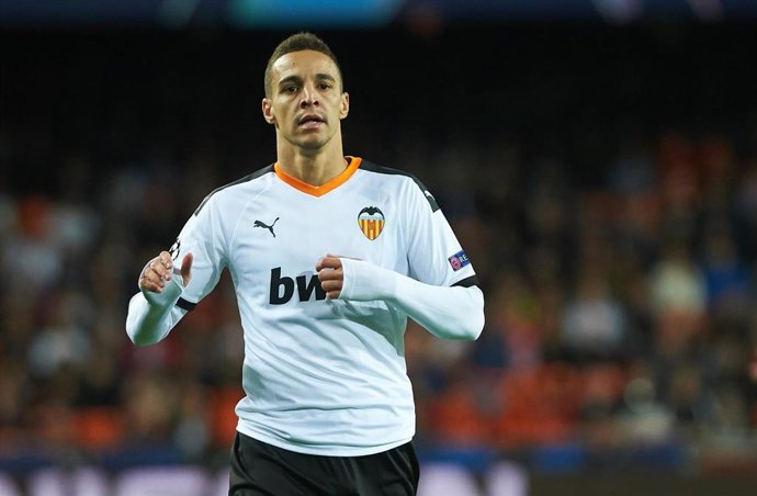 Rodrigo Moreno con el Valencia