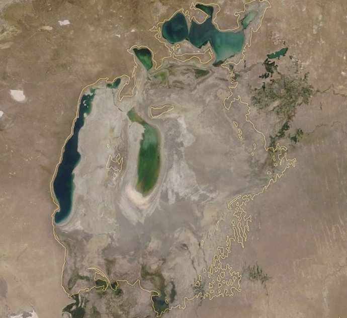 Señales positivas para que el mar de Aral no se seque por completo