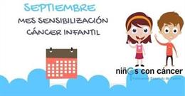 Septiembre mes de sensibilización del cáncer infantil y el lazo dorado su símbolo
