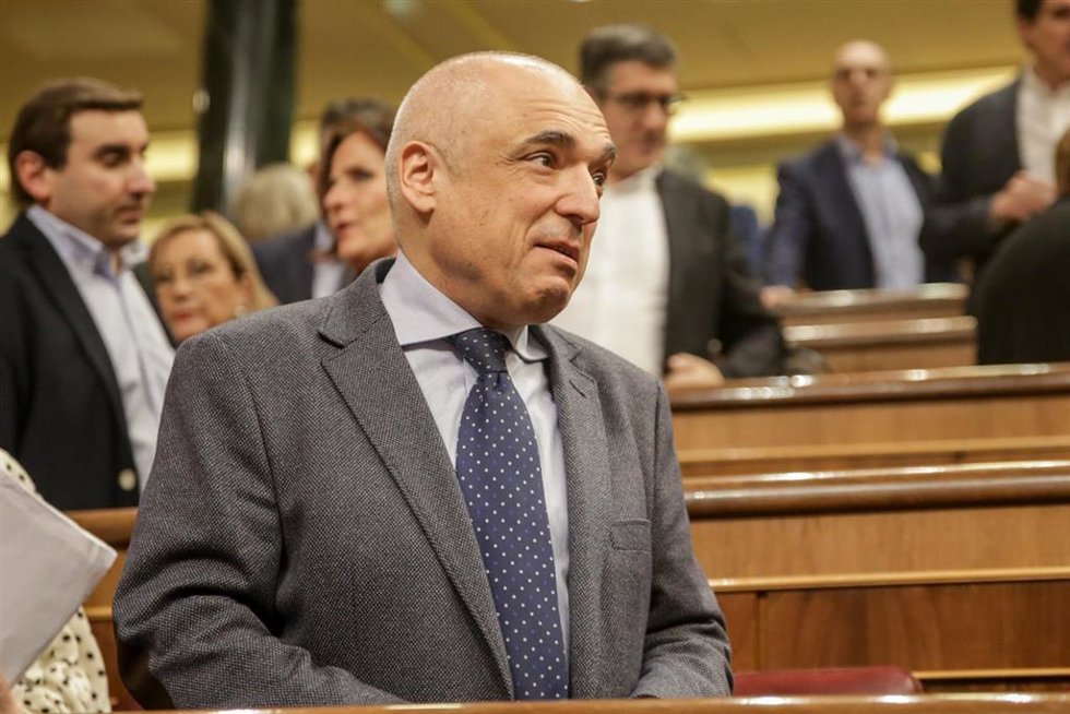 El diputado del PSOE, Rafael Simancas