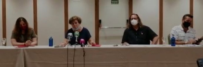 CCOO y UGT rueda de prensa sobre el PGOU de Marbella