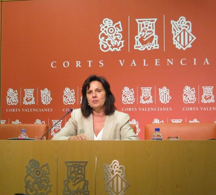 La portavoz socialista de Sanidad en Les Corts Valencianes, Carmen Martínez, en una imagen de archivo.