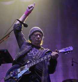 Neil Young en una actuación el año pasado