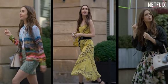 1. Lily Collins enamora en el tráiler de Emily in Paris, la nueva serie de Netflix