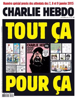 Portada de la revista 'Charlie Hebdo'