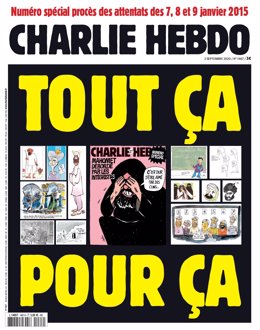 Francia.- 'Charlie Hebdo' publica de nuevo las caricaturas de Mahoma por el inic