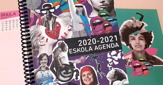 Emakunde publica 45.000 agendas escolares que repartirá este mes entre el alumnado de 1 y 2 de la ESO