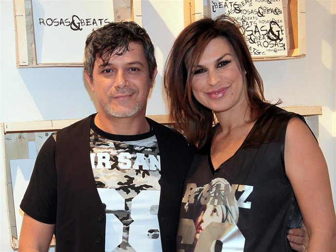 Alejandro Sanz y Raquel Perera, en los tiempos felices de su relación