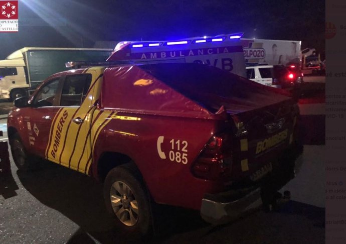 Rescate de un senderista en Barracas