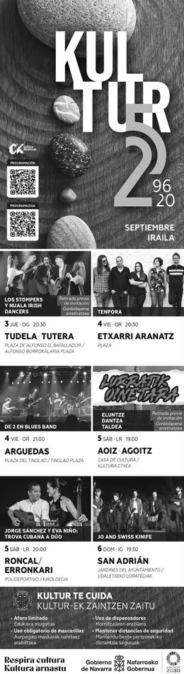 Cartel del Programa Kultur 2020.