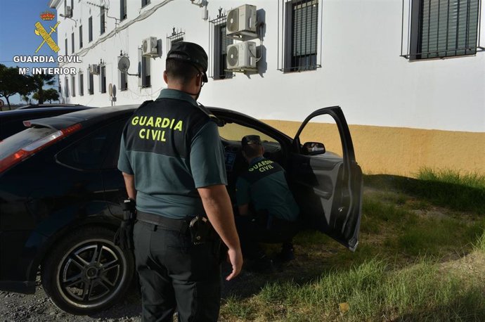 Agentes de la Guardia Civil de Ayamonte (Huelva).