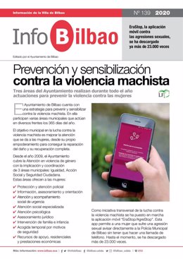 Imagen de la portada del boletín 'Infobilbao'.