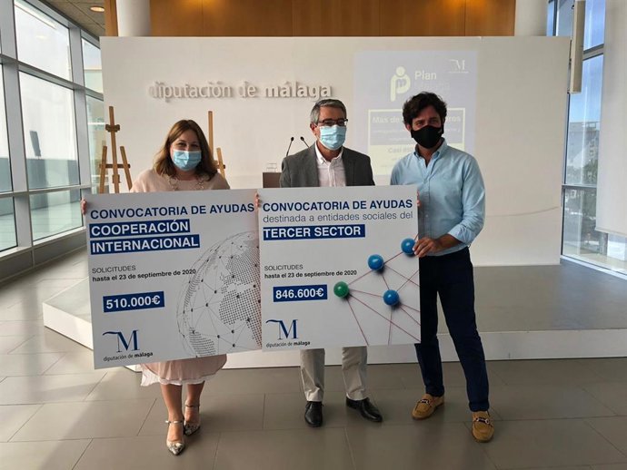 Francisco Salado, Natacha Rivas Y Francisco José Martín En Rueda De Prensa