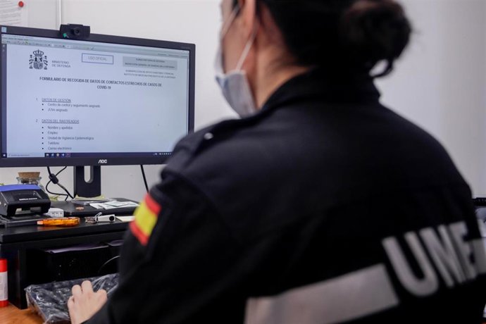 Una rastreadora del Ejército de Tierra 