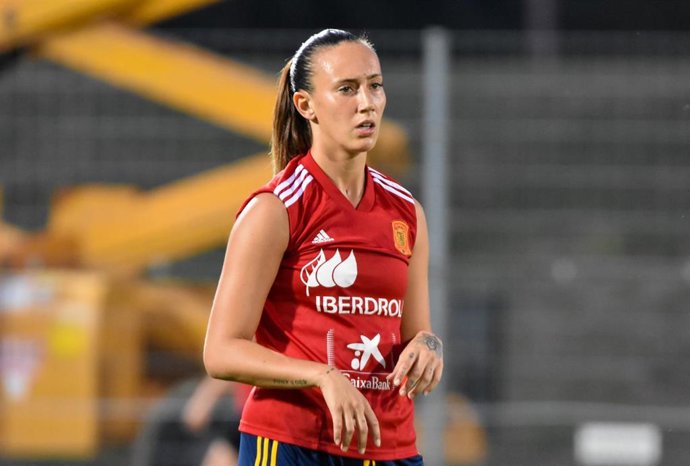 Virginia Torrecilla con la selección española