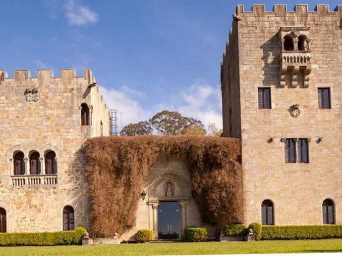 Panorámica del Pazo de Meirás, una de las joyas de la corona de la familia Franco