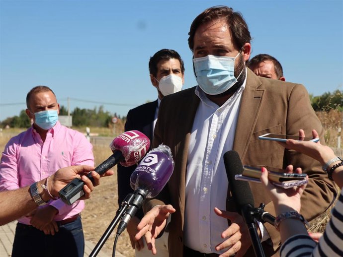 El presidente del PP, Paco Núñez,