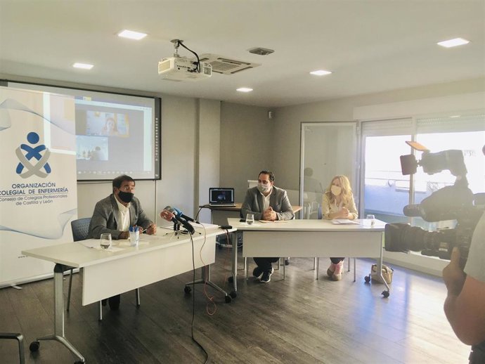 Un momento de la reunión.