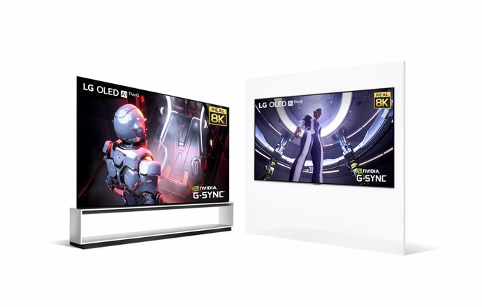 LG incluye las gráficas Nvidia GeForce RTX 30 en sus televisores OLED 8K 