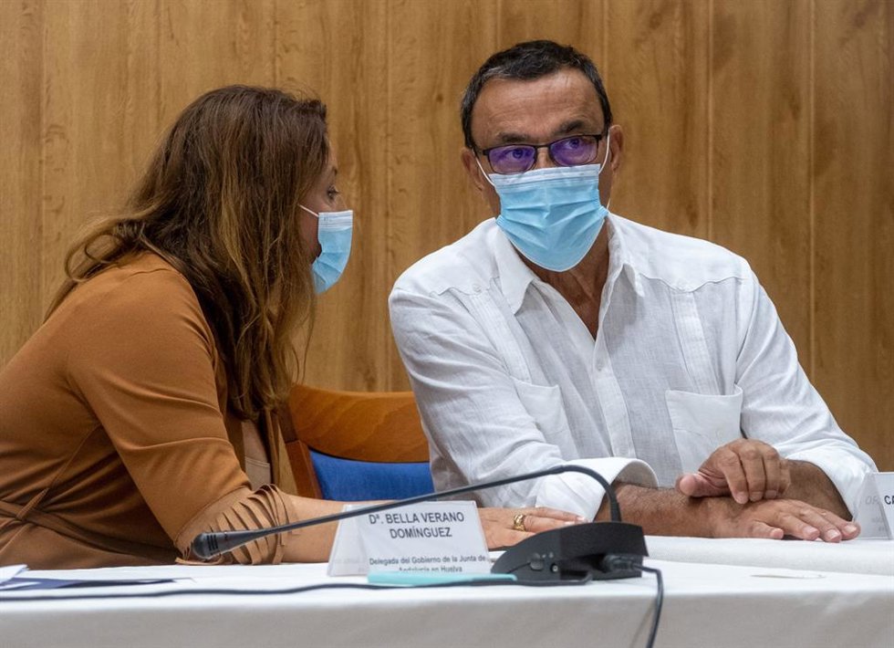 Huelva.- Caraballo asegura que se trabajará "codo con codo" para valorar los dañ
