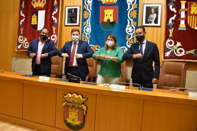 El Gobierno regional firma con los ayuntamientos de Talavera de la Reina, Cazalegas y Pepino un protocolo para el desdoblamiento de la antigua N-V