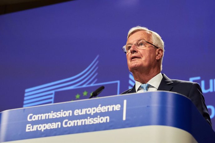 Brexit.- Barnier insiste en que la posición de Londres no ha evolucionado en mes