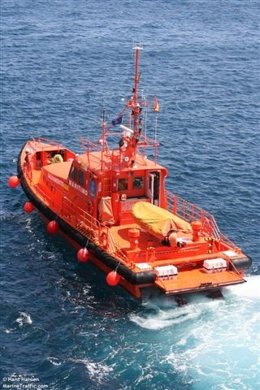 Embarcación De Salvamento Marítimo En Huelva/archivo