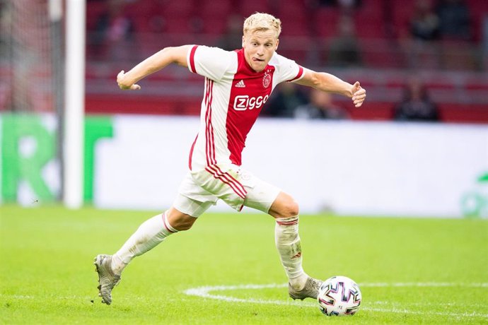 Donny van de Beek, en su etapa con el Ajax