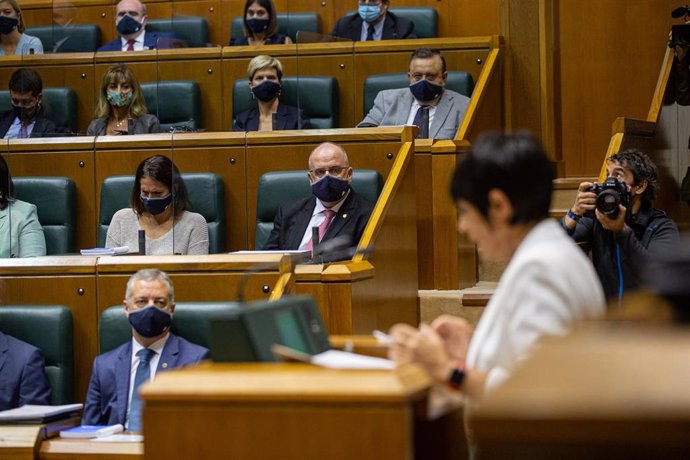 Pleno de investidura del lehendakari en el Parlamento Vasco