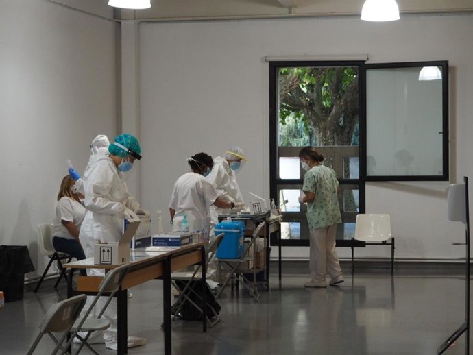 Cribado masivo de La Seu dUrgell (Lleida).