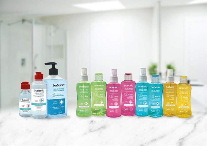 Nueva gama de Soluciones Hidroalcohólicas de Babaria