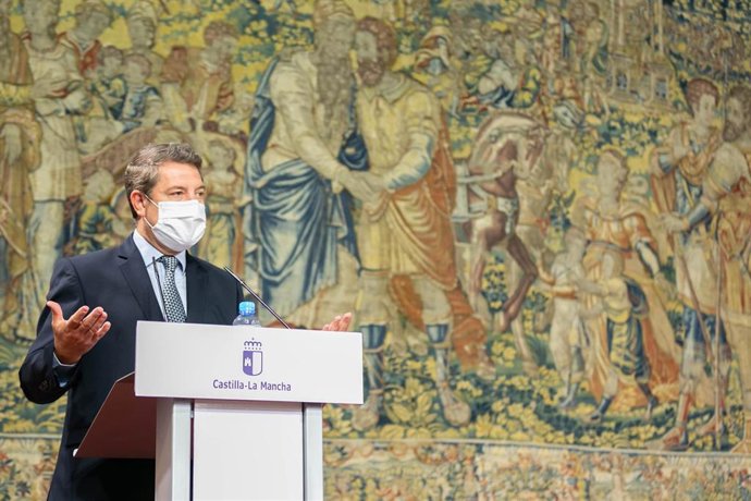 El presidente de Castilla-La Mancha, Emiliano García-Page,