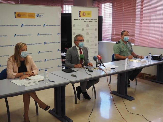 Presentación del balance de tráfico en Castilla y León.
