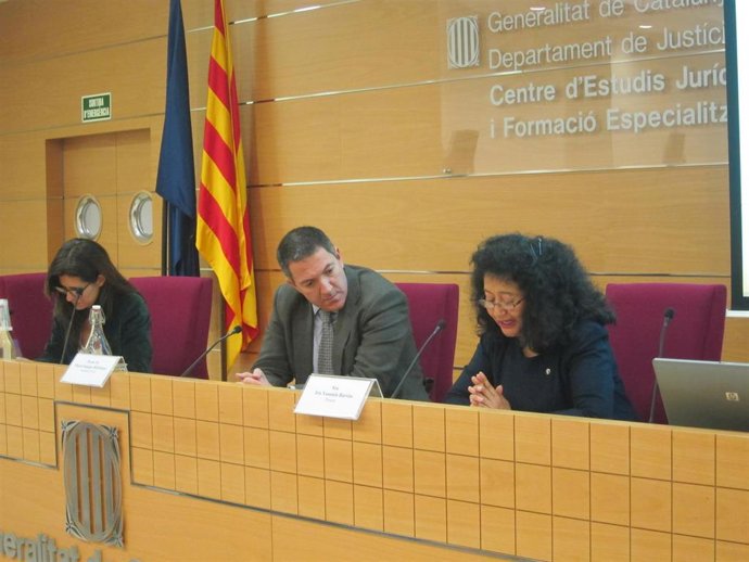 Miquel Smper durante un acto en el Centre d'Estudis Jurídics de la Generalitat (Archivo)