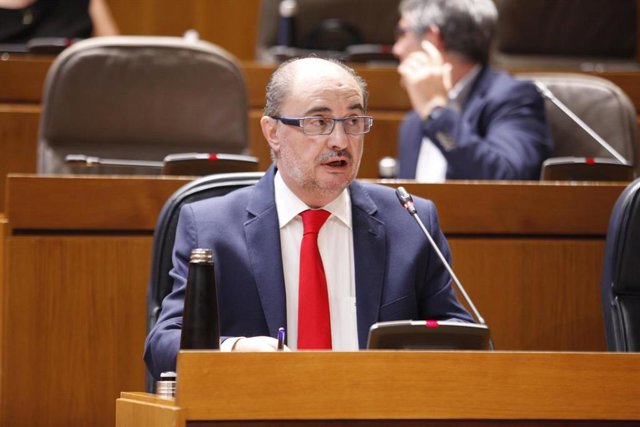 El presidente de Aragón, Javier Lambán.