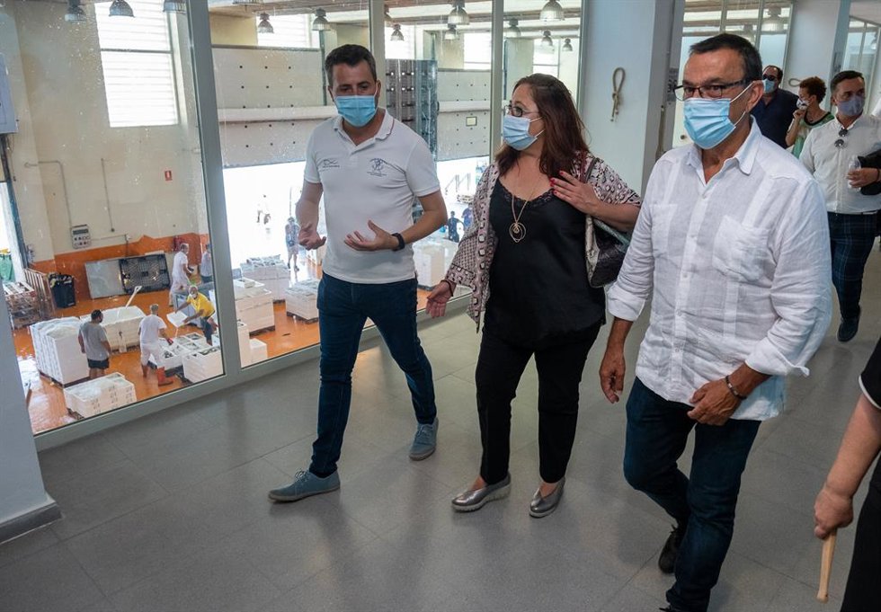 Huelva.- Caraballo refuerza en Punta Umbría el "compromiso" de la Diputación con