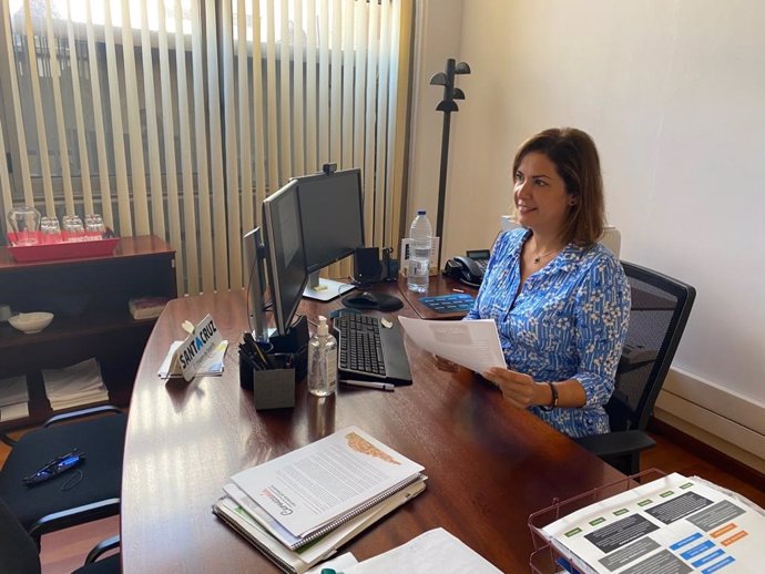 La concejal de Desarrollo Económico del Ayuntamiento de Santa Cruz de Tenerife, Evelyn Alonso