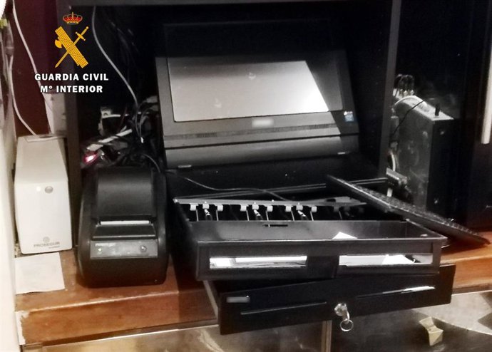 Cafetería de Castro donde se produjo el robo