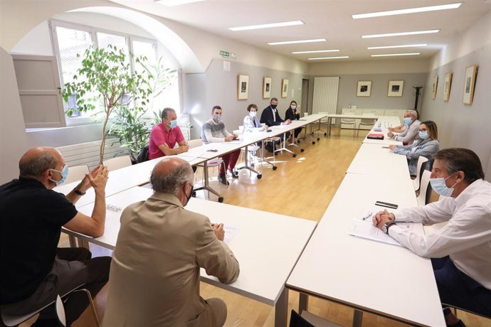 Reunión de la comisión de trabajo Covid-19 para la educación
