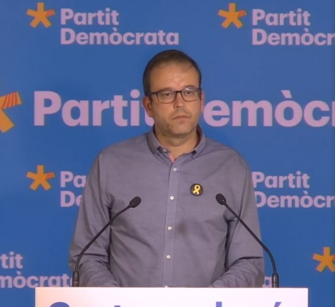 El portavoz del PDeCAT, Marc Solsona