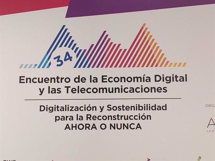 Imagen del 34 Encuentro de la Economía Digital y las Telecomunicaciones organizado por Ametic.