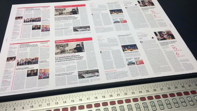 Nuevo semanario de las diócesis de Aragón lanzan un nuevo semanario con una tirada de 30.000 ejemplares y más de 1.200 puntos de entrega