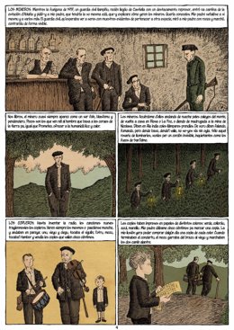 Páxina del cómic 'El sol na escombrera'.