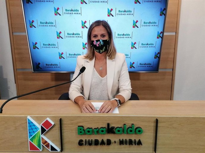 La alcaldesa de Barakaldo, Amaia Del Campo.