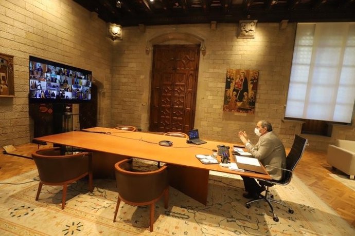 El presidente de la Generalitat, Quim Torra, en la Conferencia de Presidentes, el 4 de septiembre de 2020.