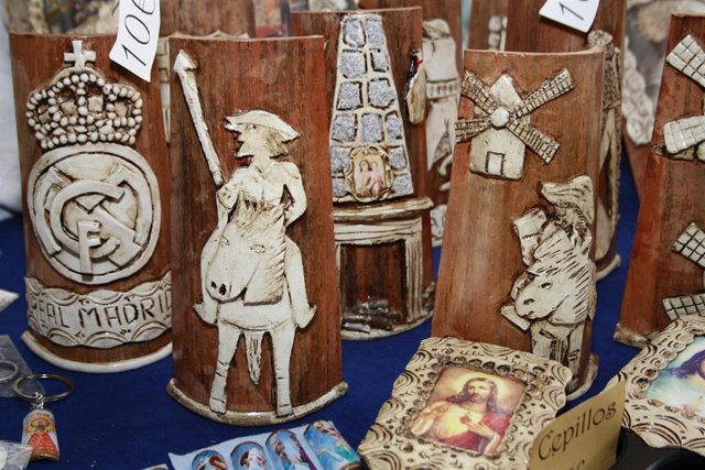 Castilla la mancha, Cerámica, Quijote, Sancho, Molino, Artesanía